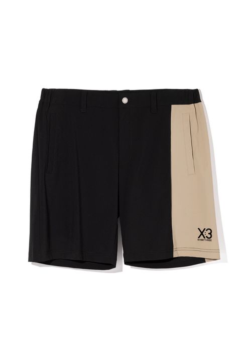 【26SS】 VERTICAL BICOLOR SHORTS / バイカラー ショートパンツ (ブラック)