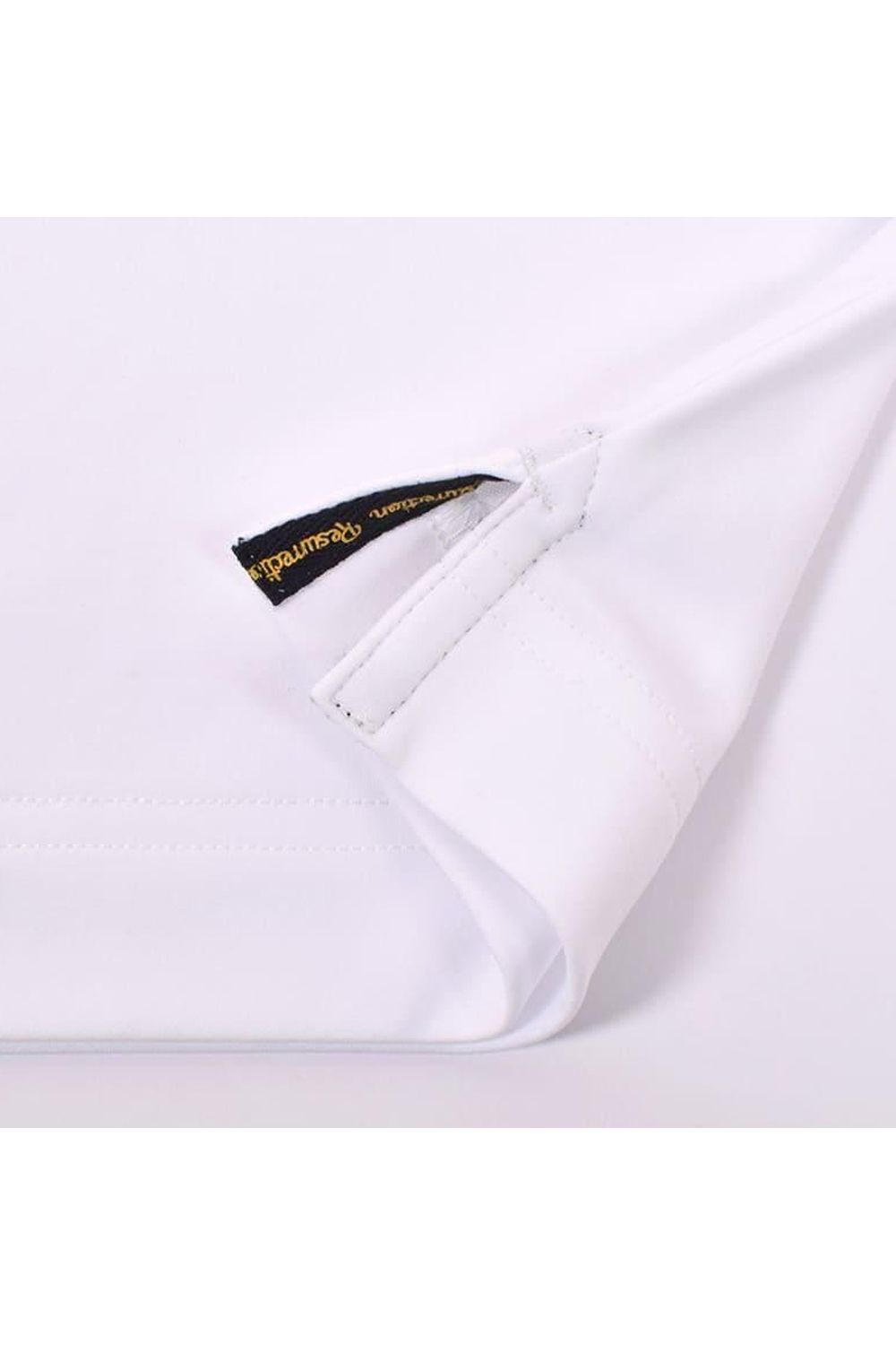 【26SS】 SILICON LOGO MOCK NECK / モノトーンシリーズ 3Dシリコンロゴ モックネックTシャツ (ホワイト)*