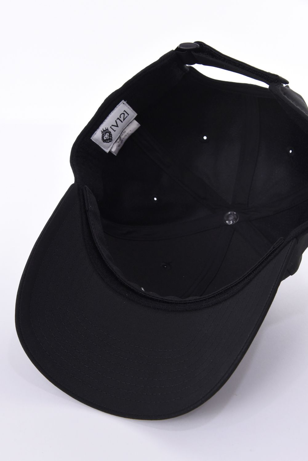 【26AW】 HIDE HC CAP / ブランドロゴ刺繍 キャップ (ティー付属) (ブラック)