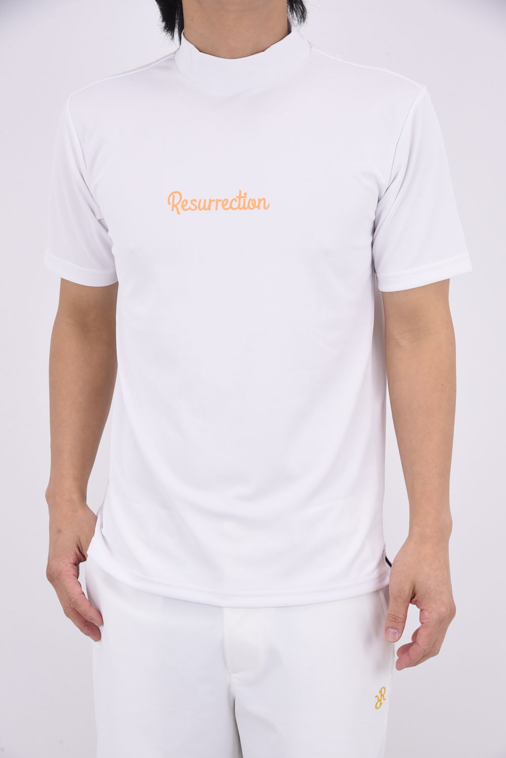 【26SS】 MENS NEONLOGO MOCK NECK / ネオン ロゴ モックネック (ホワイト)*