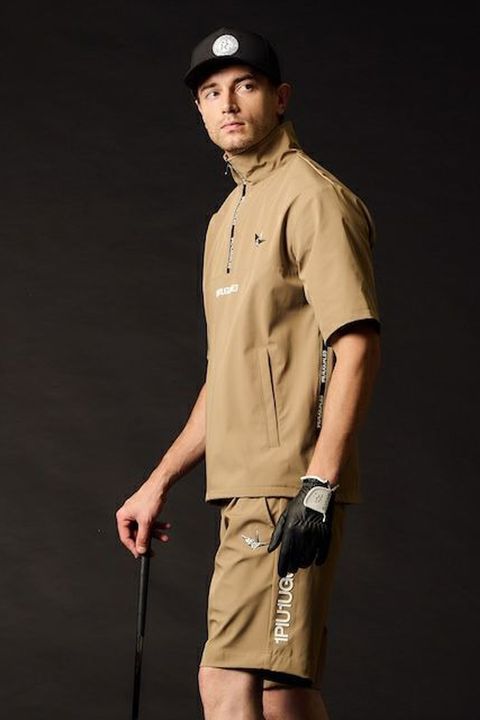 【26SS】 WP S/S HALF ZIP / ハーフジップ トップス (ベージュ)