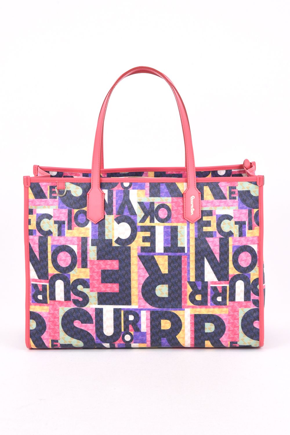 【26SS】  LANIUS SQUARE BIG (ラニウス スクエア ビッグ) / ブランドオリジナルテキスタイル ボストンバッグ （トワイライトジャンクション）*