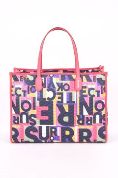 【26SS】  LANIUS SQUARE BIG (ラニウス スクエア ビッグ) / ブランドオリジナルテキスタイル ボストンバッグ （トワイライトジャンクション）*