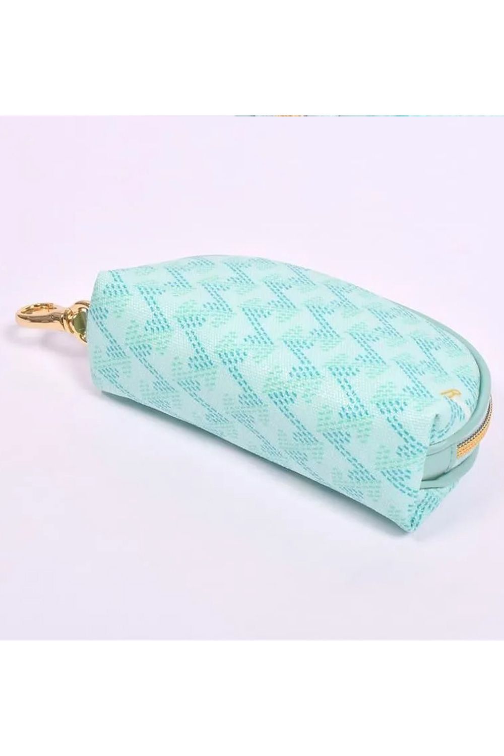 【プレゼント好適品】 KIWI PETIT (キウィ プチ)  / ブランド オリジナルテキスタイル プチ ポーチ (アブサン)*