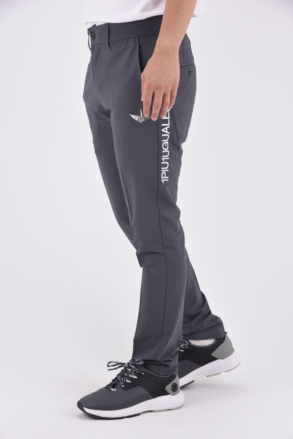 SLIM PANTS / スリムパンツ (グレー)