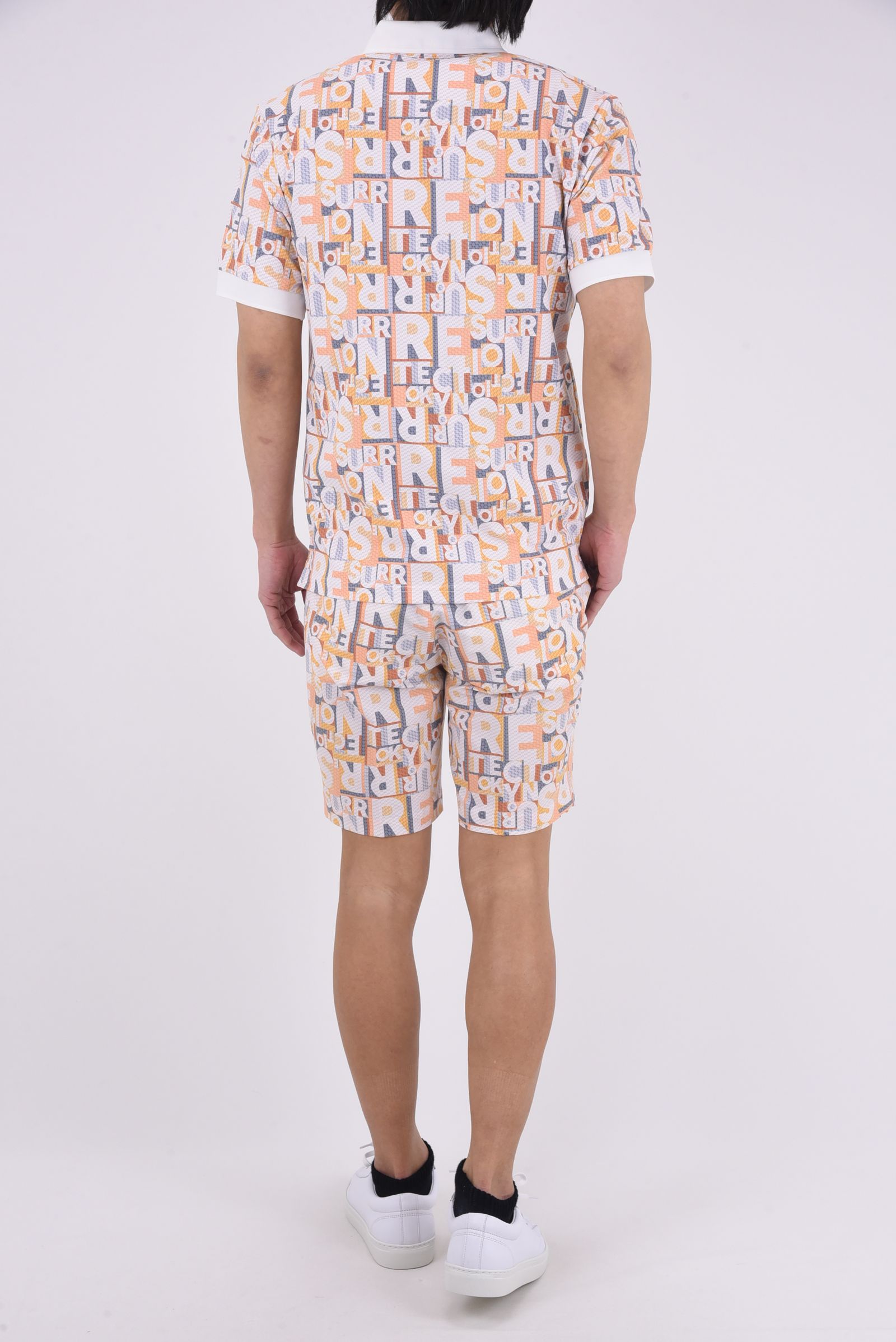 【26SS】 JUNCTION POLO / 総柄プリント ポロシャツ (デイタイムジャンクション)*