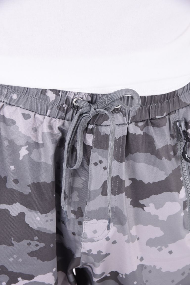 muta - RUSH SHORT PANTS / カモ柄 ラッシュ ショートパンツ (グレー 