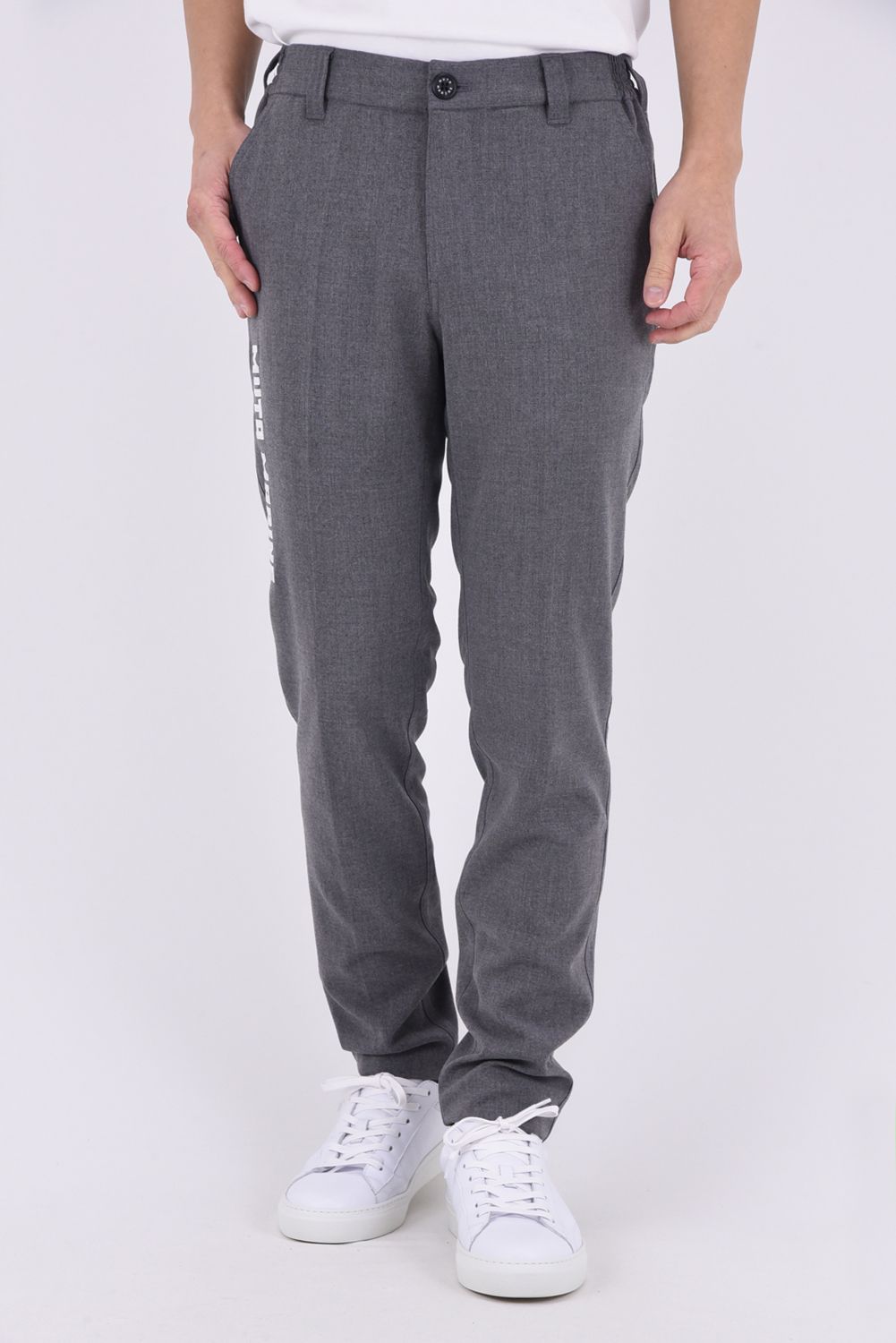 【26SS】 LONG PANTS / スラックスパンツ (グレー)