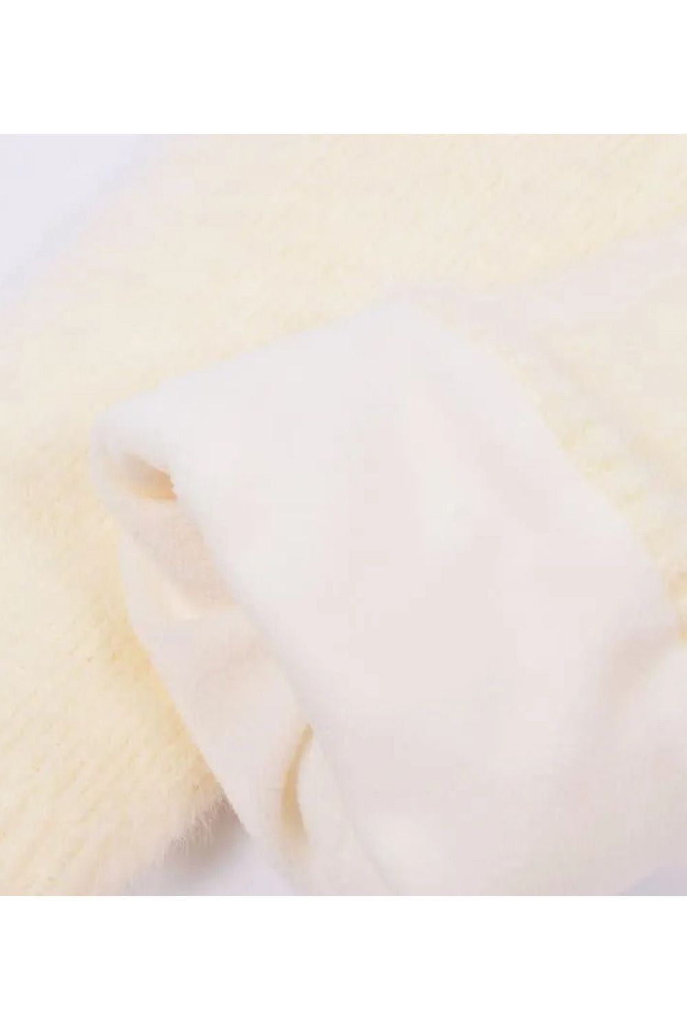 SHAGGY KNIT LEG WARMERS / シャギーニット レッグウォーマー （オフホワイト）