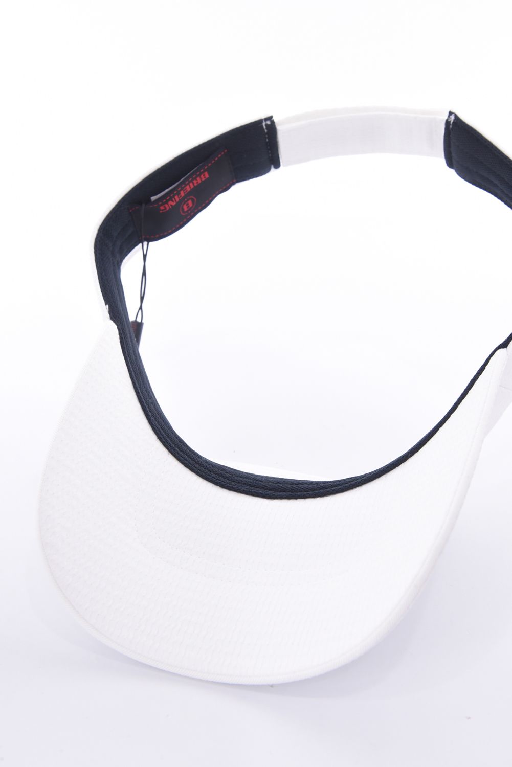 【26SS】 MEN’S SEERSUCKER VISOR / シアサッカー ダイヤモンドロゴ サンバイザー (ホワイト)