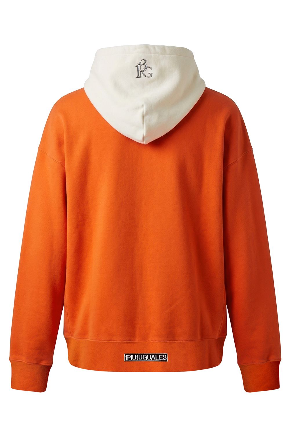 【26AW】 Fleece Hoodie / フリース パーカー (オレンジ/ホワイト) (10月入荷予定)