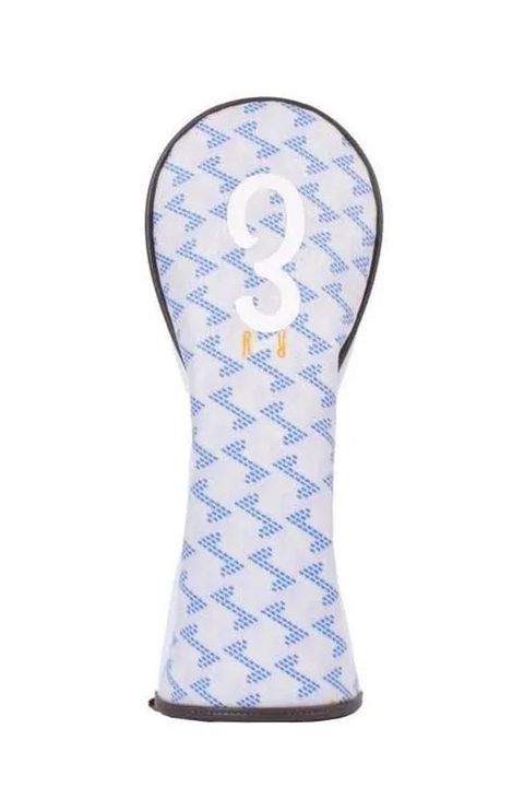 【26SS】 PASSER (パッセルFw) / ブランドオリジナル テキスタイル フェアウェイウッドカバー (アクア)*