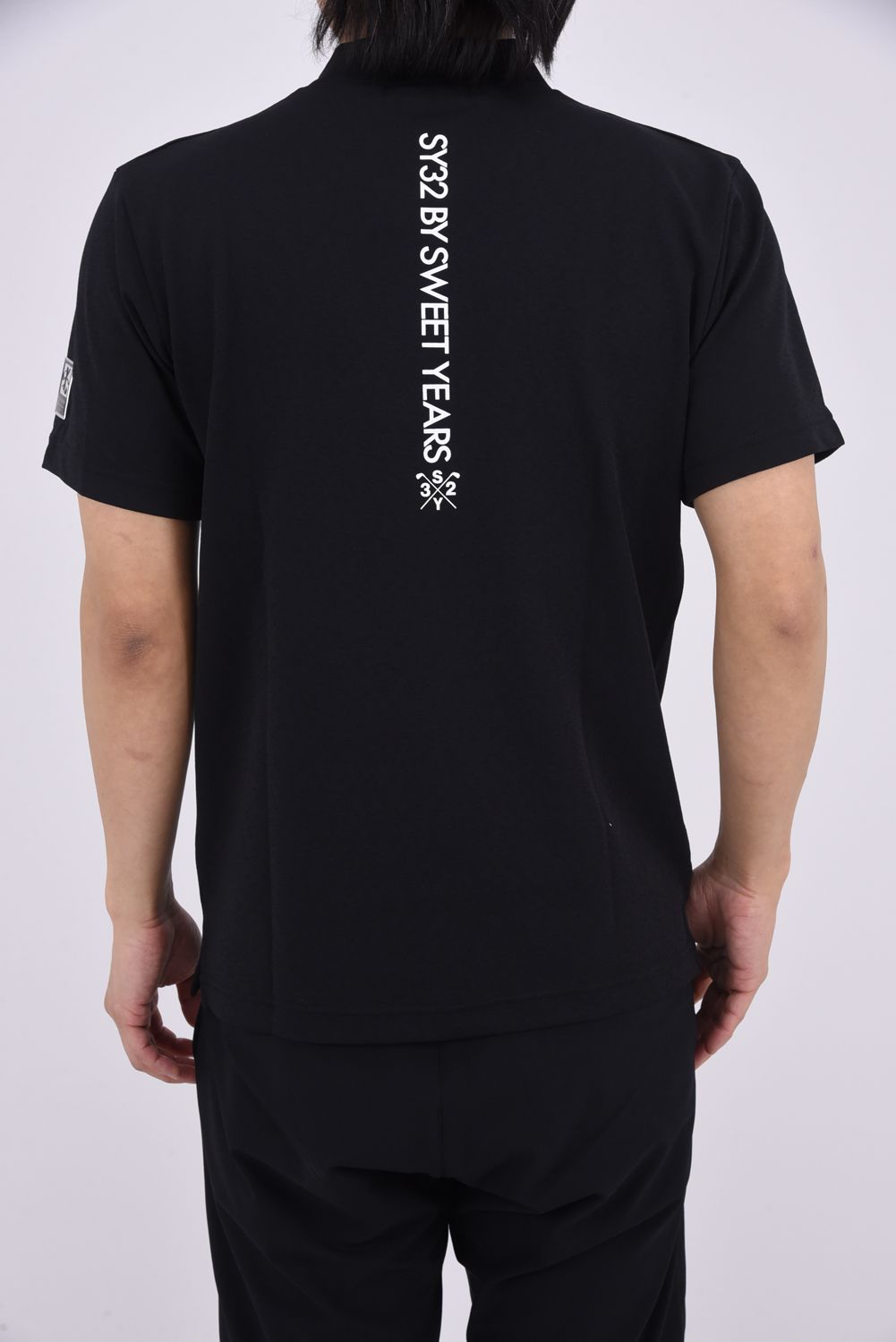【26SS】 COOL DRY MOCK / クールドライ モックネックTシャツ (ブラック)