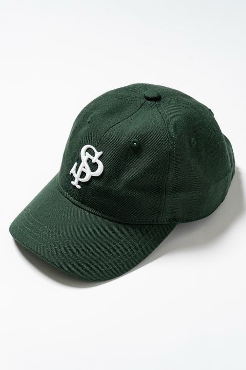 【26AW】 Club Cap / 3Dロゴ刺繍 レザーベルト キャップ (フォレスト)