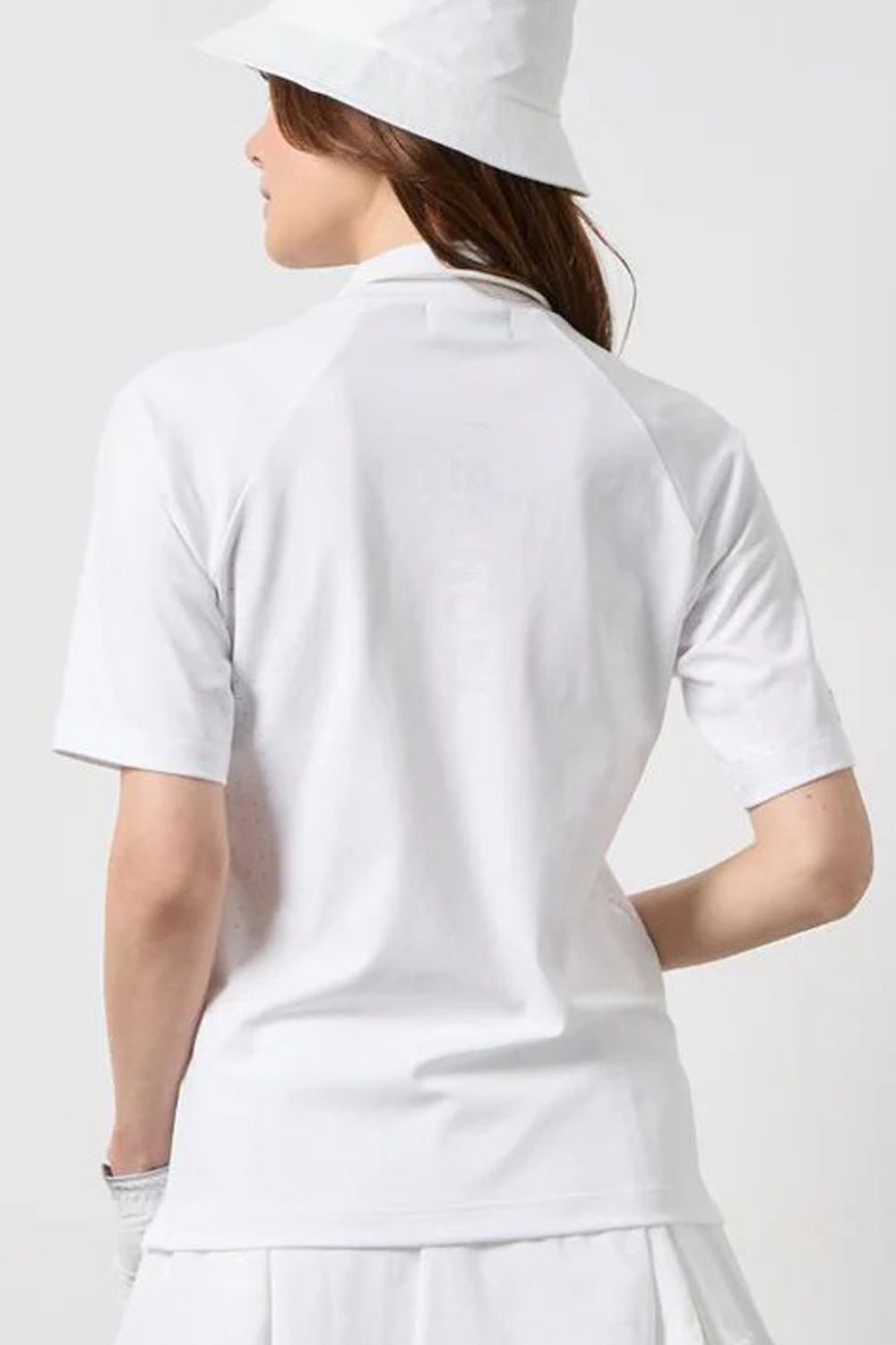 【26SS】 【レディース】 ウィメンズ ヒートパンチングモックネック (ホワイト) (4月上旬入荷予定)