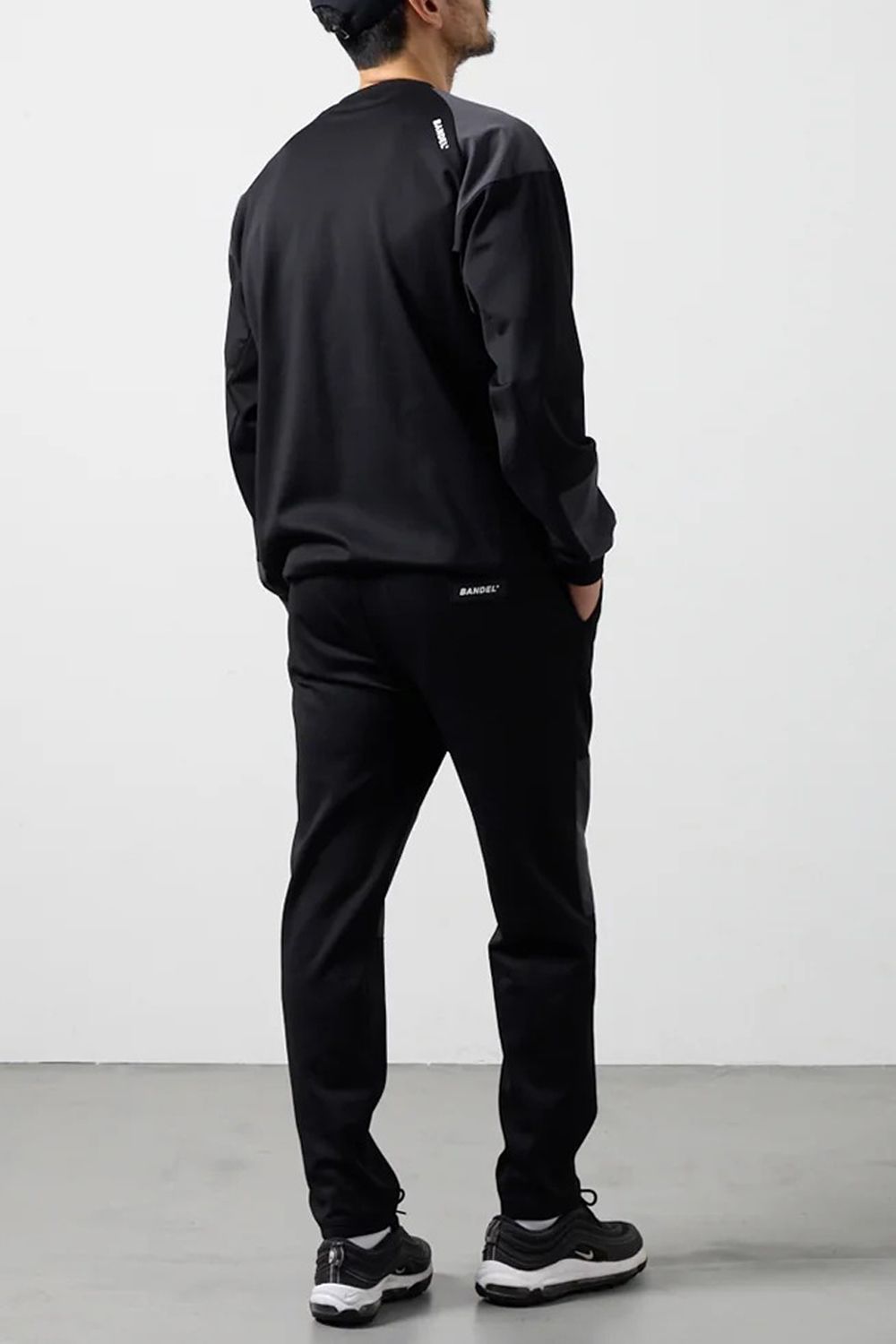 【26AW】 FLEECE COMBINATION PULLOVER / フリースコンビネーション プルオーバー (ブラック)