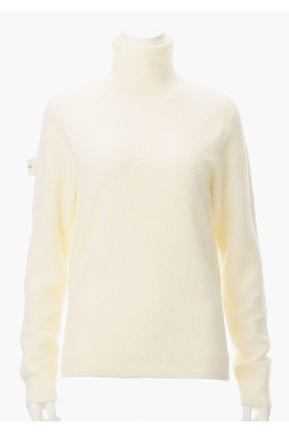 【25AW】【レディース】WS BOUCLE YARN TURTLENECK KNIT / タートルネックニット (ホワイト)