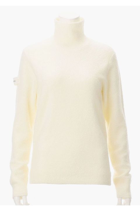 【25AW】【レディース】WS BOUCLE YARN TURTLENECK KNIT / タートルネックニット (ホワイト)