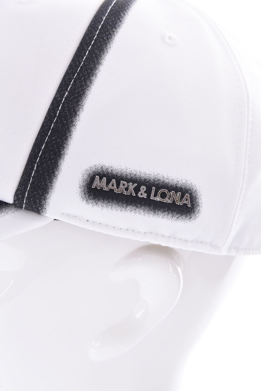 【26SS】 BLUR SIGN SPECTRUM CAP / ブラープリント ラインストーン キャップ (ホワイト)