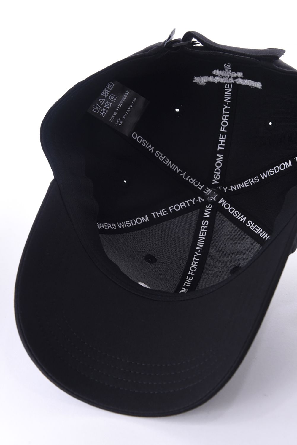 TFW49 6P CAP / TFW49 6パネル キャップ (ブラック)