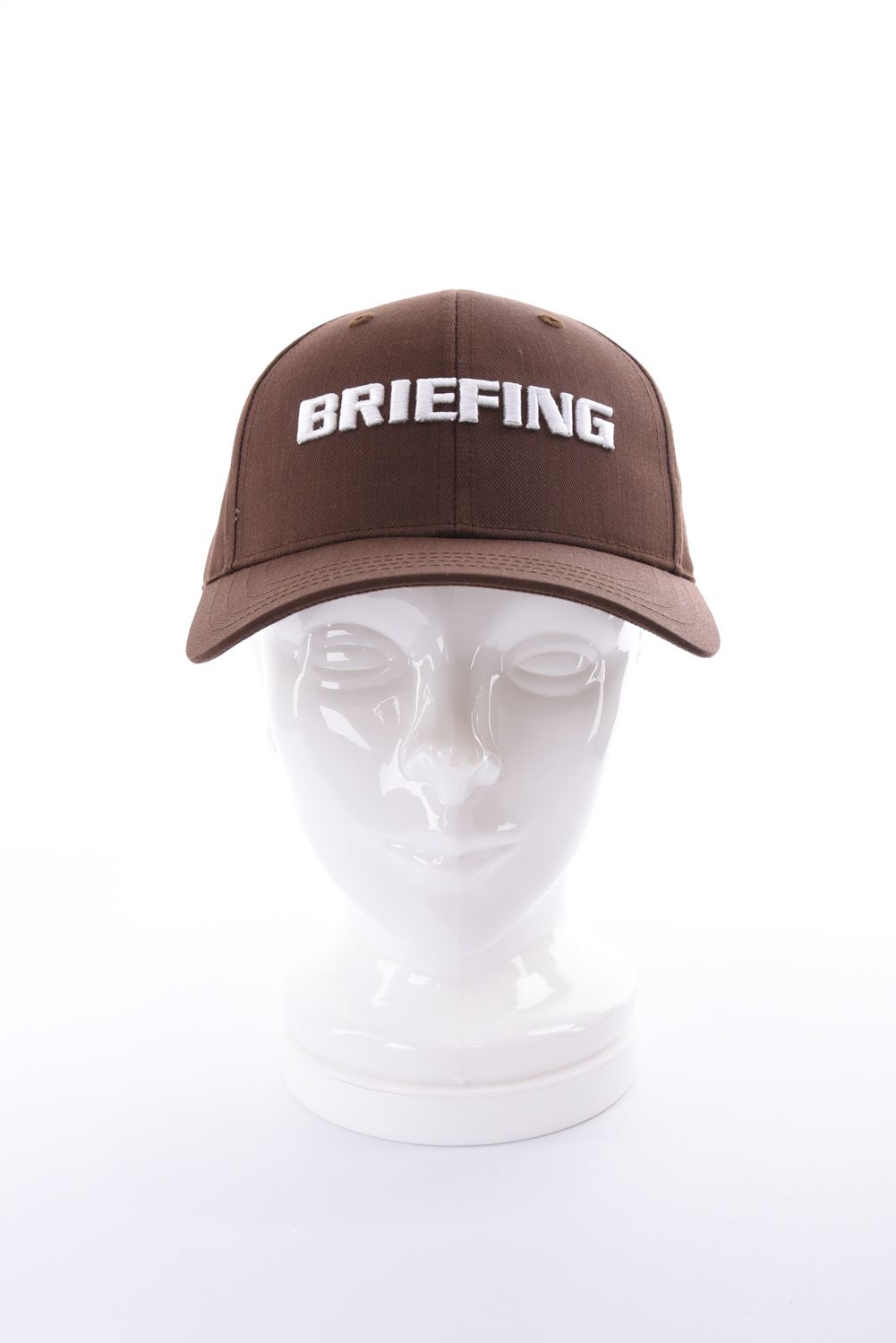 【26AW】 MEN’S BASIC CAP / ベーシック ブランドロゴ キャップ (ブラウン)