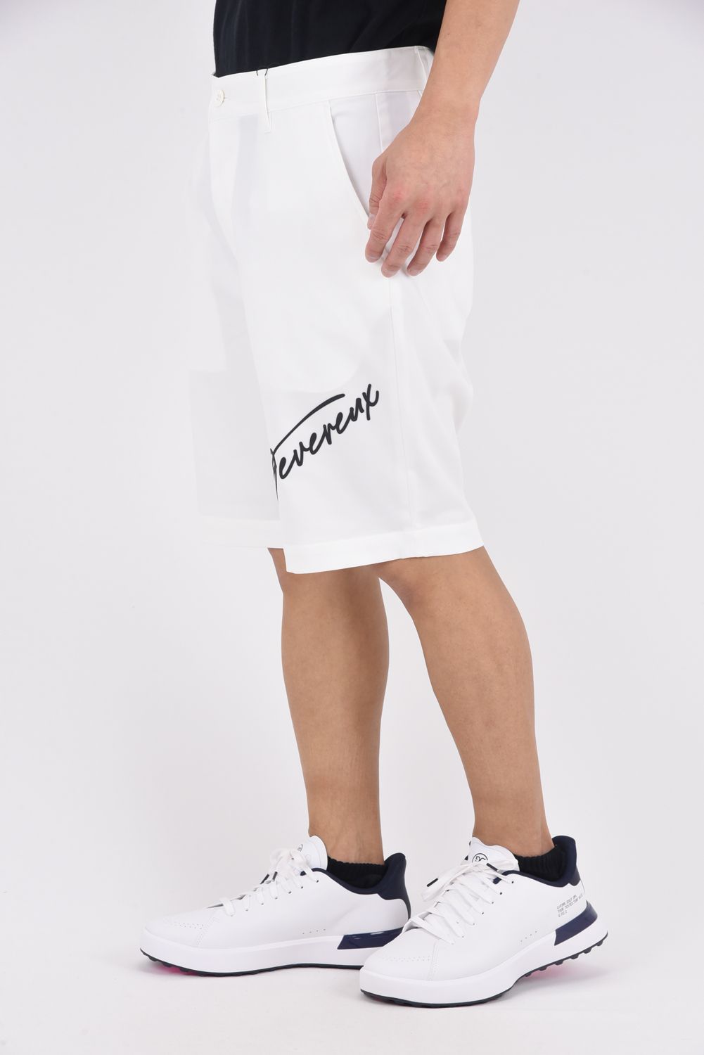 【26SS】 DVG LOGO HALF PANTS / ロゴ ショートパンツ (ホワイト)