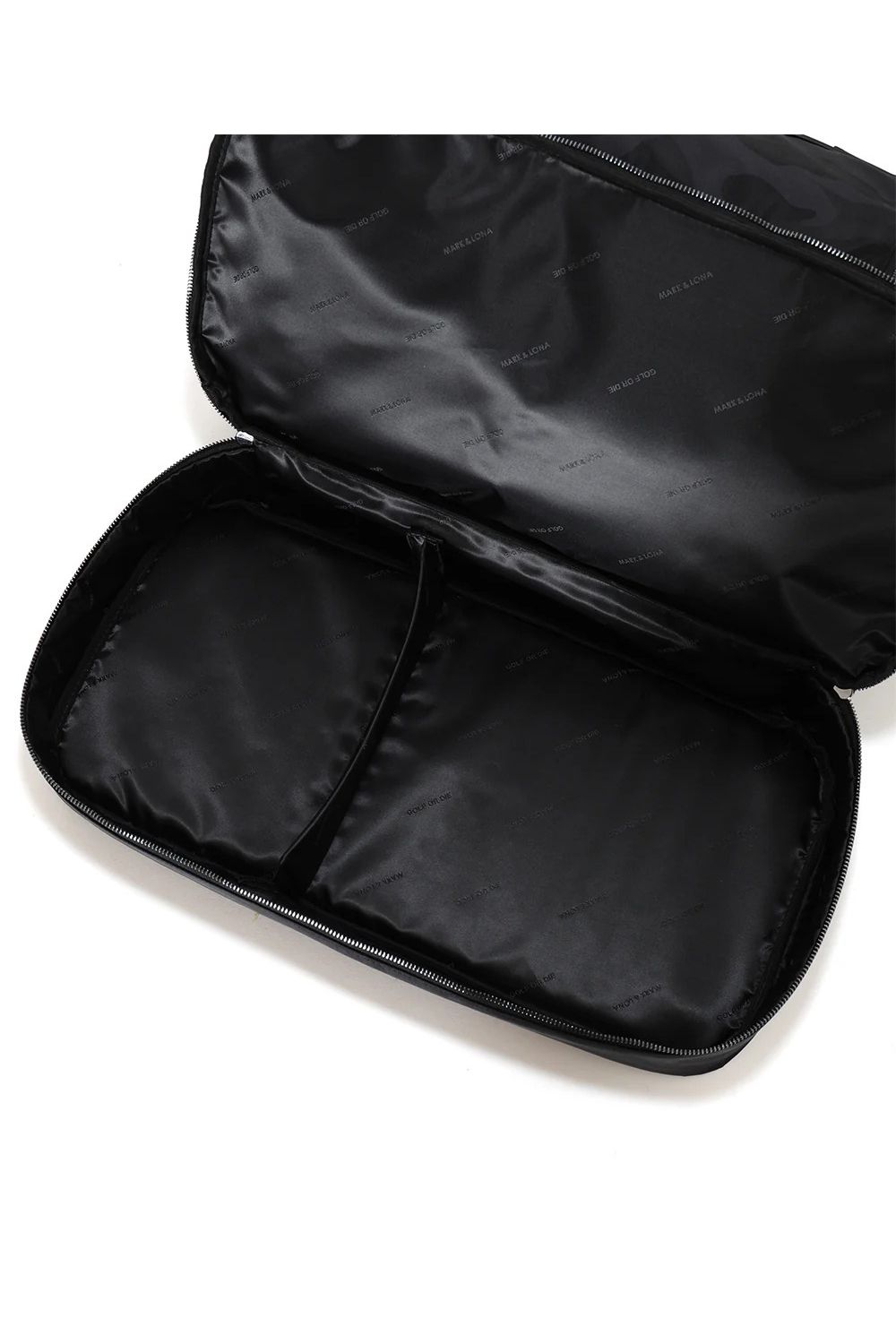 【26AW】 PREMIUM GAUGE BOSTON BAG / コーデュラナイロン シンセティックレザー スカルカモジャカード 2WAYボストンバッグ (ブラック)