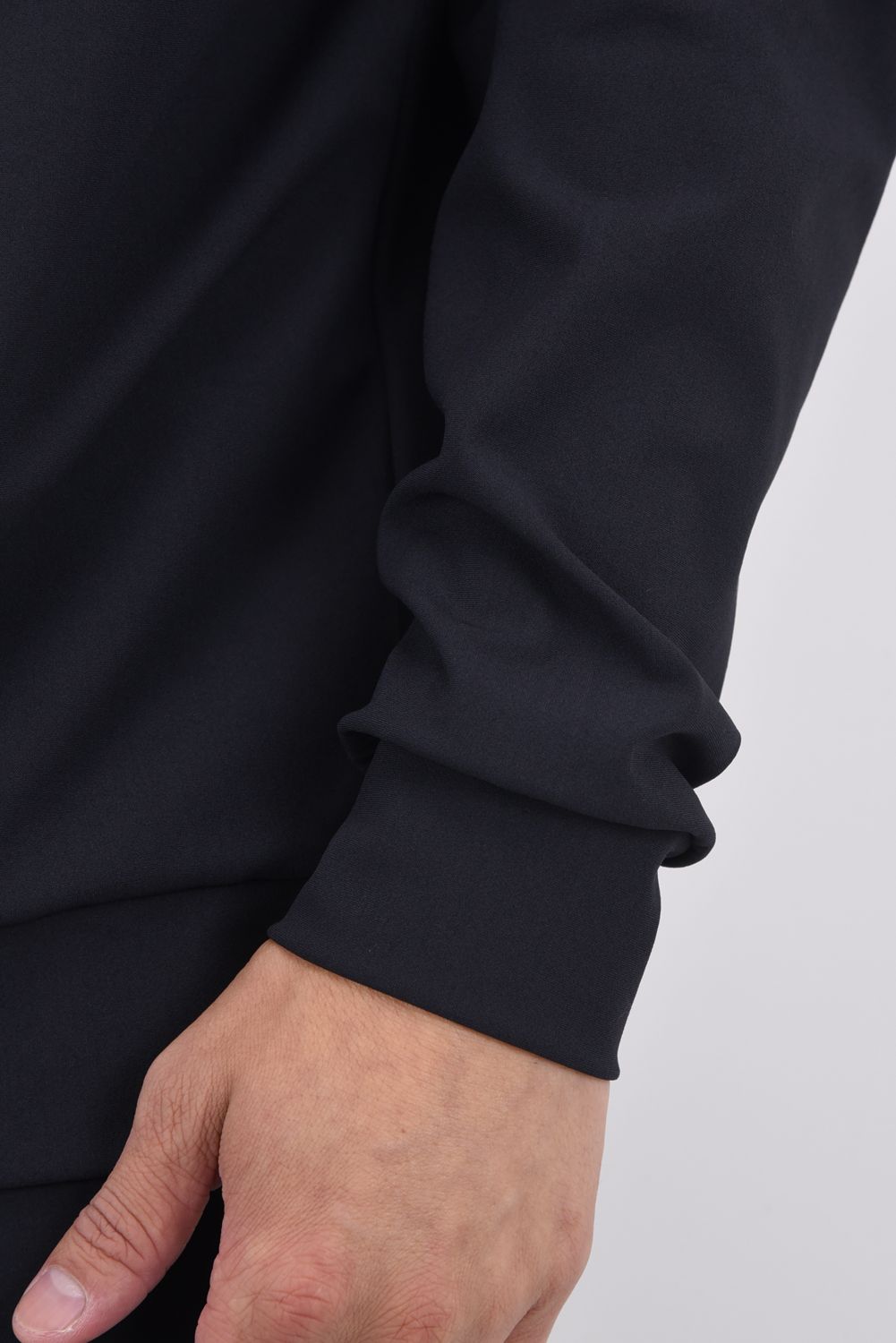 【25AW】 WATER REPELLENT STRETCH PULLOVER / 撥水 ストレッチ プルオーバー (ブラック)