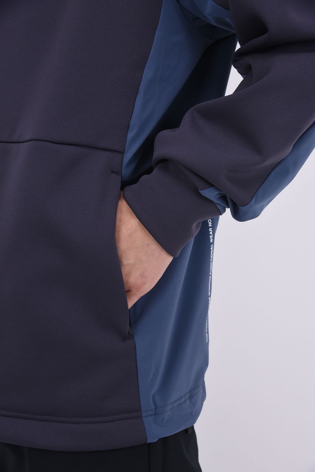 TFW49 - COMBINATION HOODIE / ハーフジップ プルオーバー
