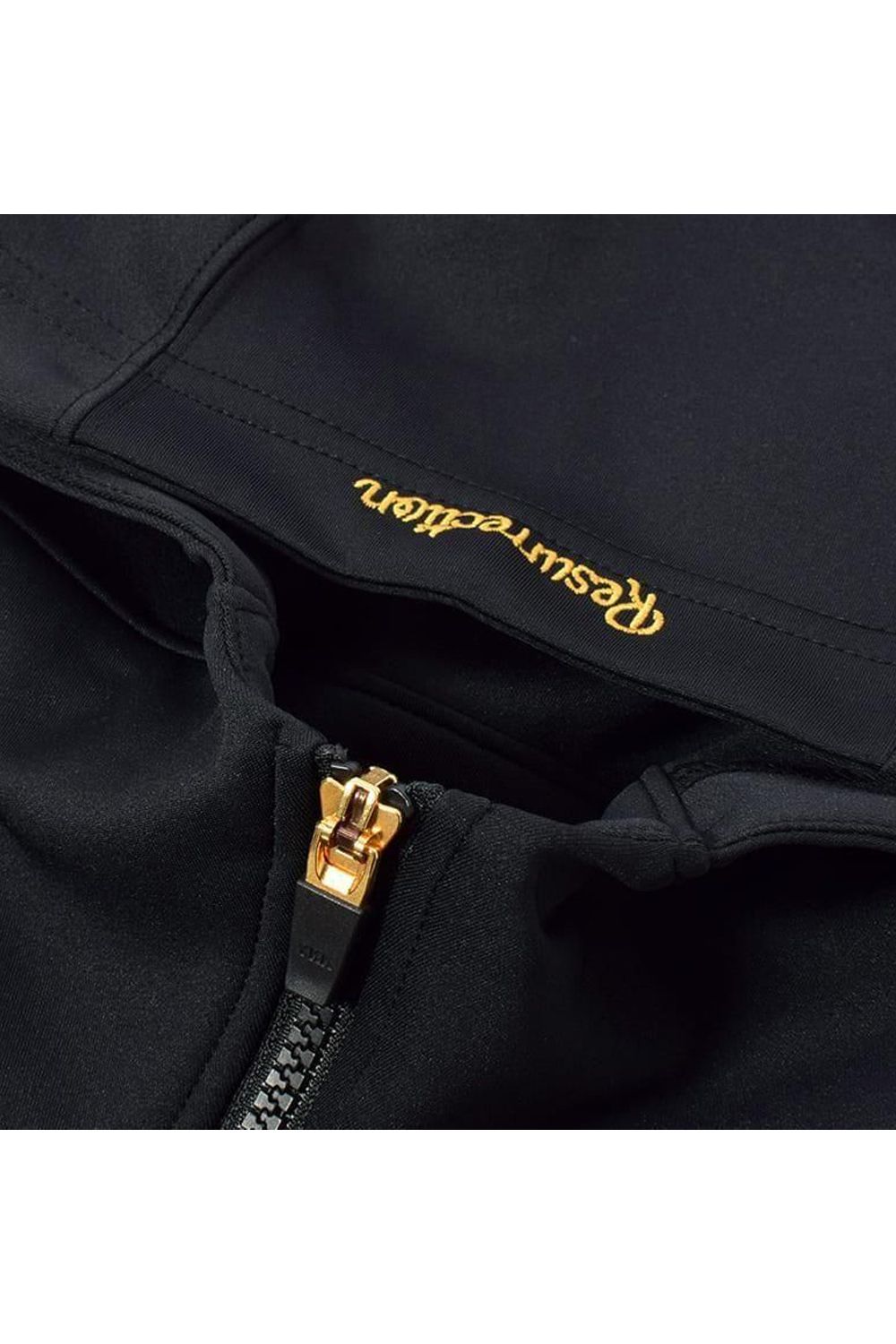 【26SS】【レディース】 GM ACCENT LINE ZIP UP PARKER / モノトーンシリーズ アクセントライン ジップアップパーカー (ブラック)*