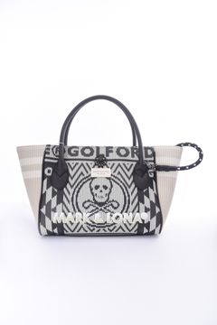 【2024AW 木村拓哉さん着用 VOL.5】 ROMEO CART BAG / ニットファブリックプリント カートバッグ (グレー)