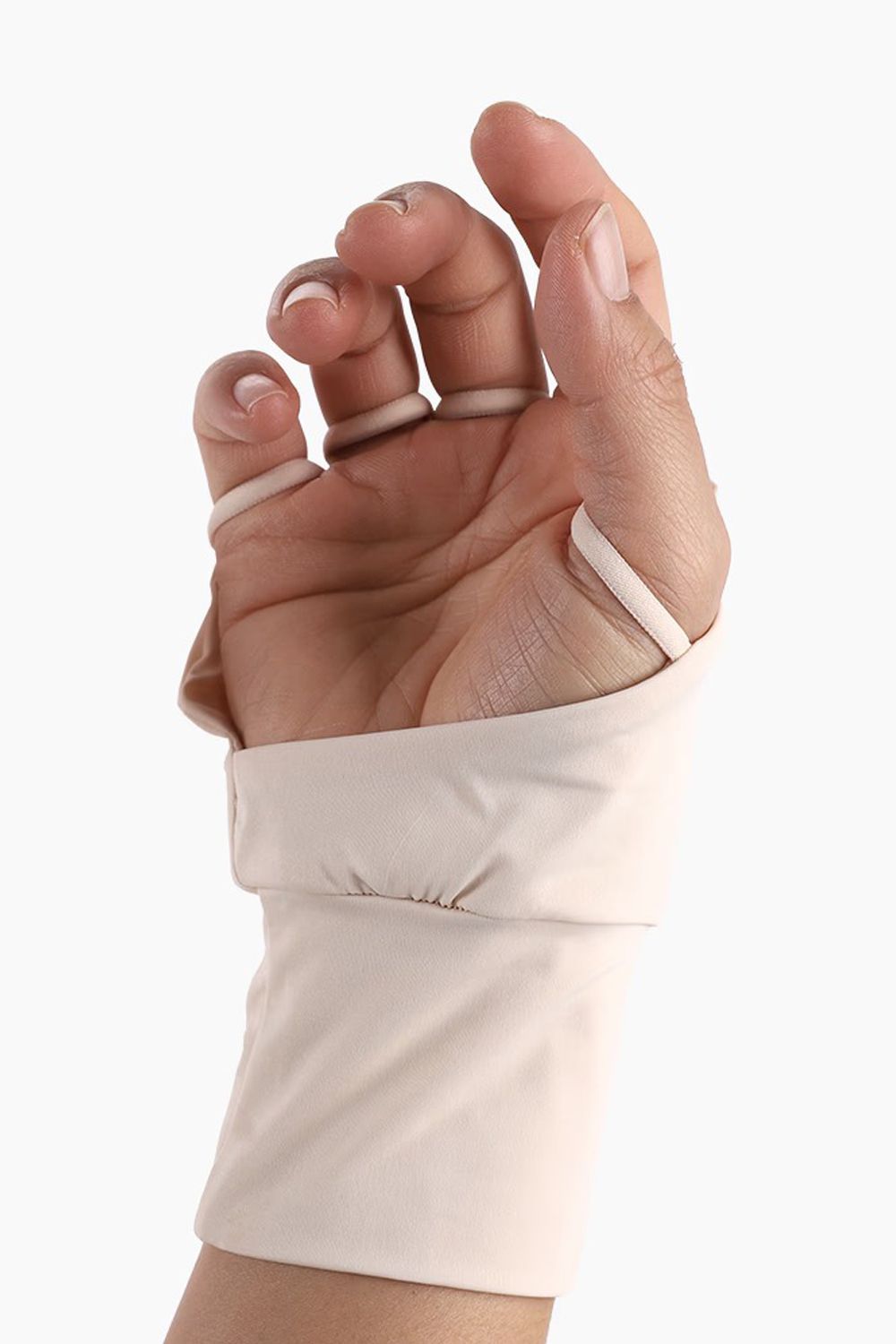 【26SS】【ユニセックス】 BACK-OF-HAND GLOVE (Right Hand) / 接触冷感 UVカット 右手用ハンドカバー (ベージュ)