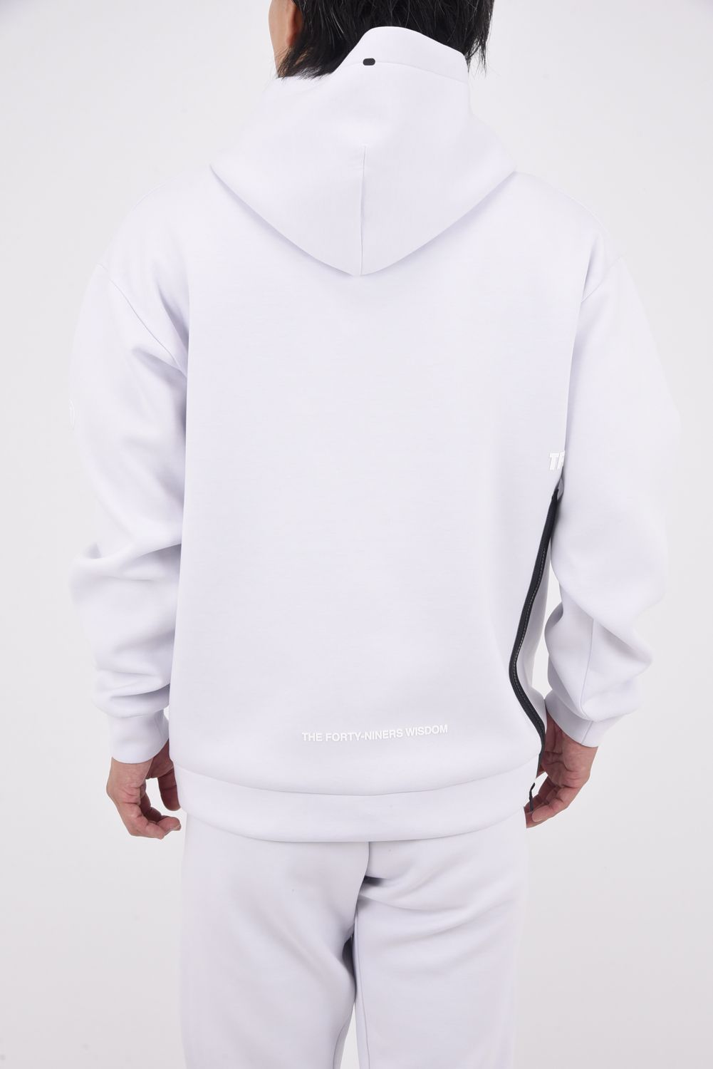 【25AW】 CARDBOARD MATERIAL HOODIE / ダンボール素材 フーディ (アイスグレー)