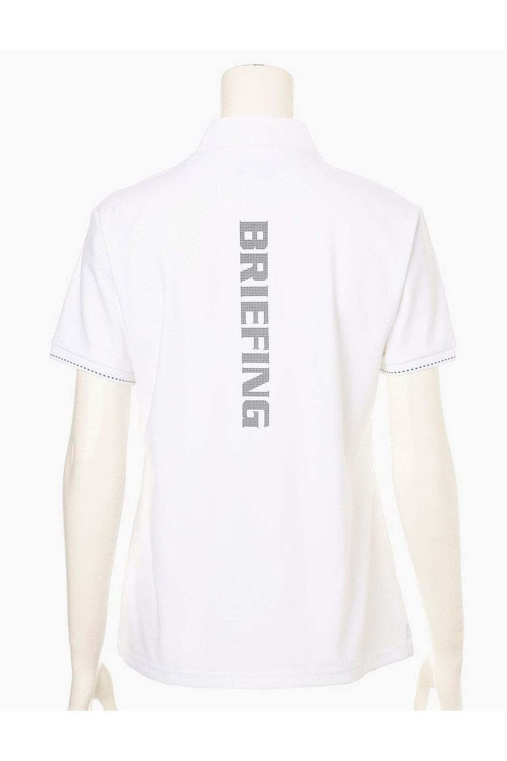 【26SS】【レディース】 WS TOUR HIGHNECK / ブランドロゴ モックネックTシャツ (ホワイト)