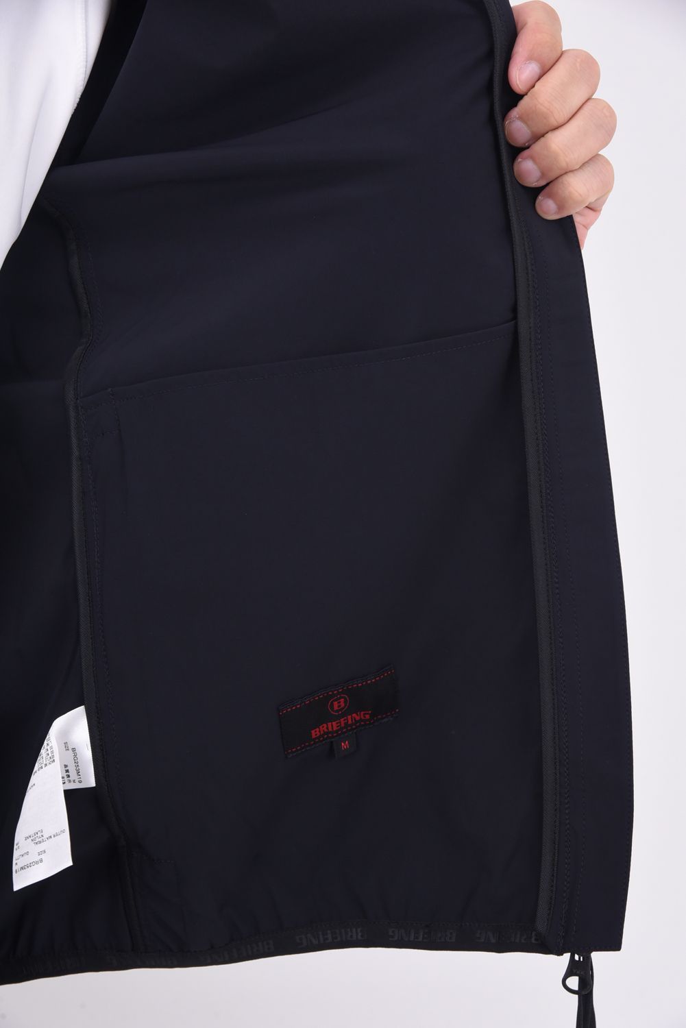 【25AW】 POCKETABLE WIND BLOUSON / ポケッタブル ライトブルゾン (ブラック)
