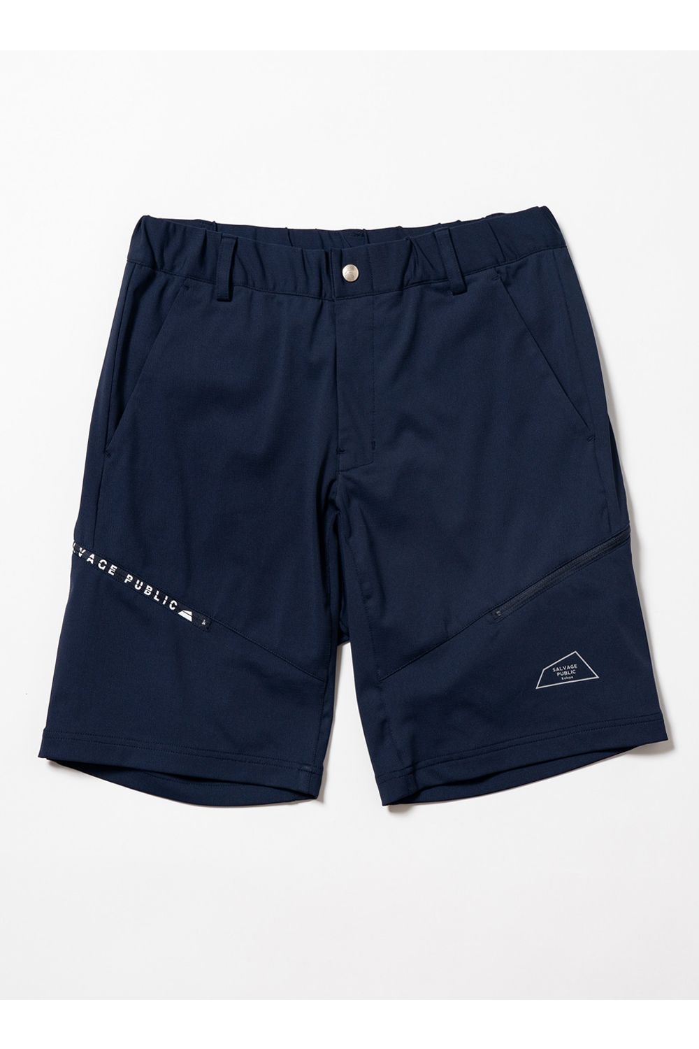 【2026SS】 Alohea Trubeaute Tech Shorts / トリコットメッシュ ZIPポケット ショートパンツ (ネイビー) (4月入荷予定)