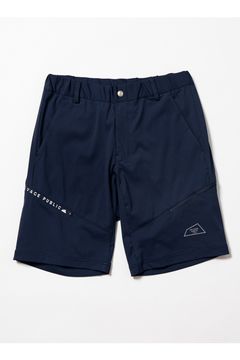【2026SS】 Alohea Trubeaute Tech Shorts / トリコットメッシュ ZIPポケット ショートパンツ (ネイビー) (4月入荷予定)
