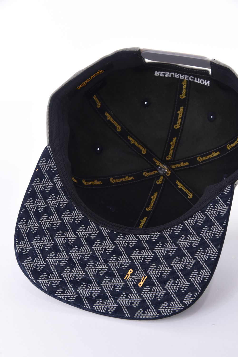 【26SS】  BICOLOR CAP FLAT / バイカラー キャップ フラット (グレー/ネイビー)