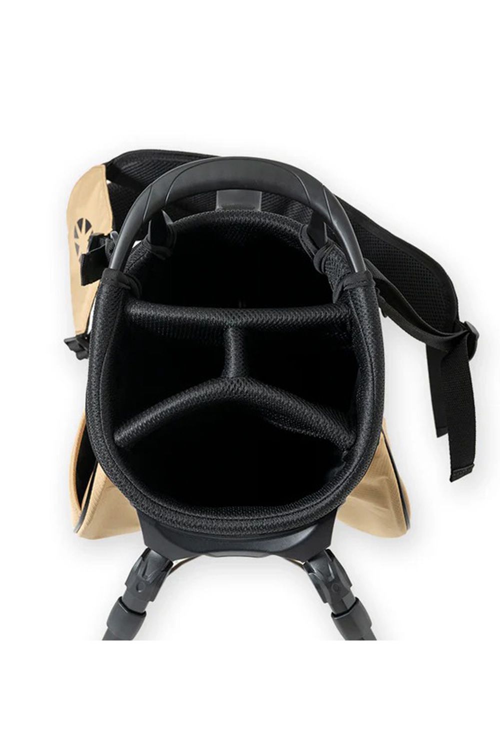 【銀行振込・代金引換不可】【返品・交換不可】  BANDEL × elitegrips D-Type 9.5inch CADDY BAG / エリートグリップ コラボレーション キャディバッグ (ベージュ)