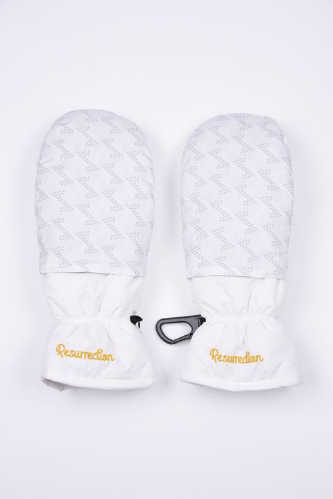 【26AW】 OPEN FINGER MITTENS / オープンフィンガー ミトン （ホワイト）