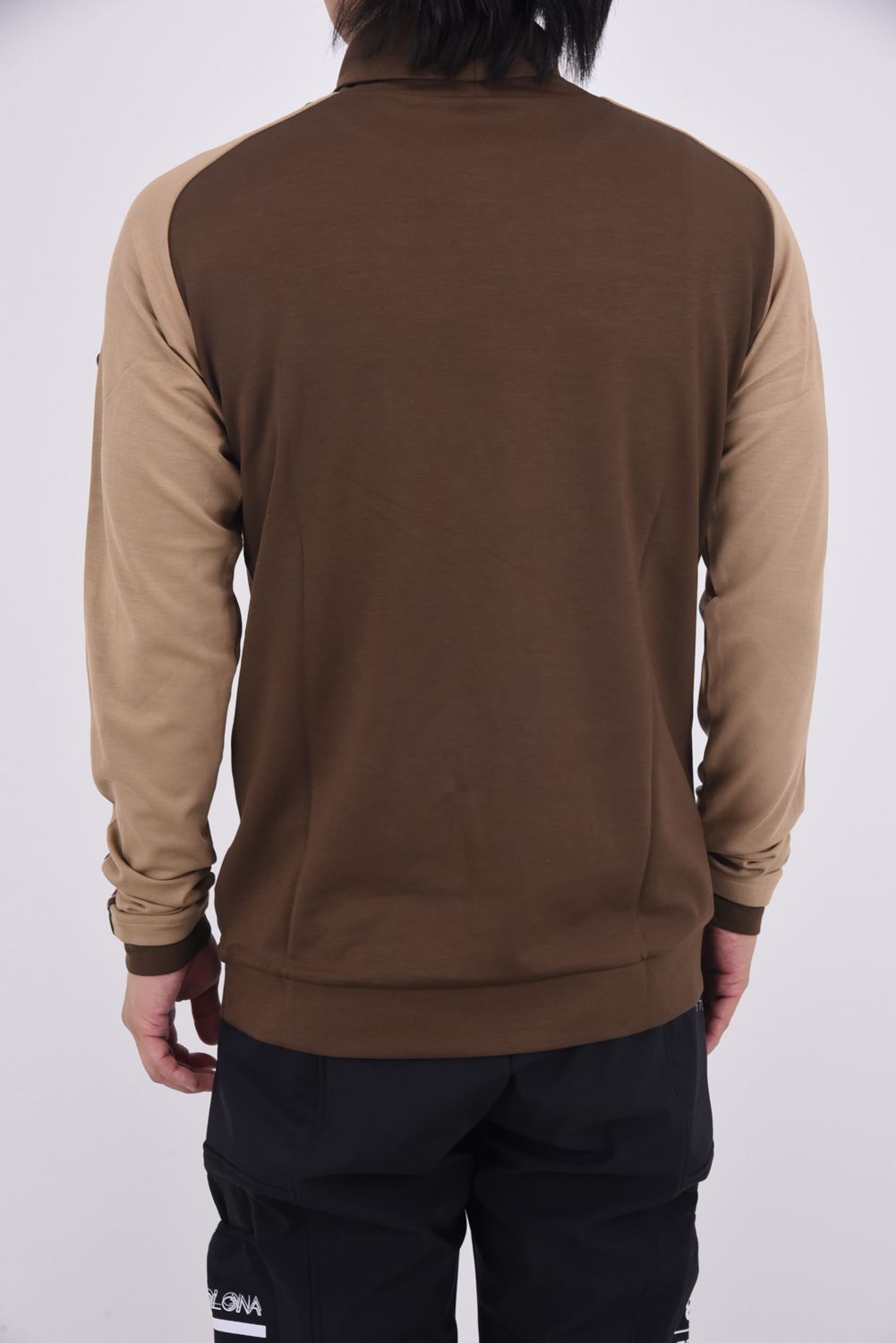 【2025AW】 EVER ENHANCED FLEECE TURTLE SHIRT / ブランクスカル ロングスリーブ タートルネックシャツ (ブラウン)