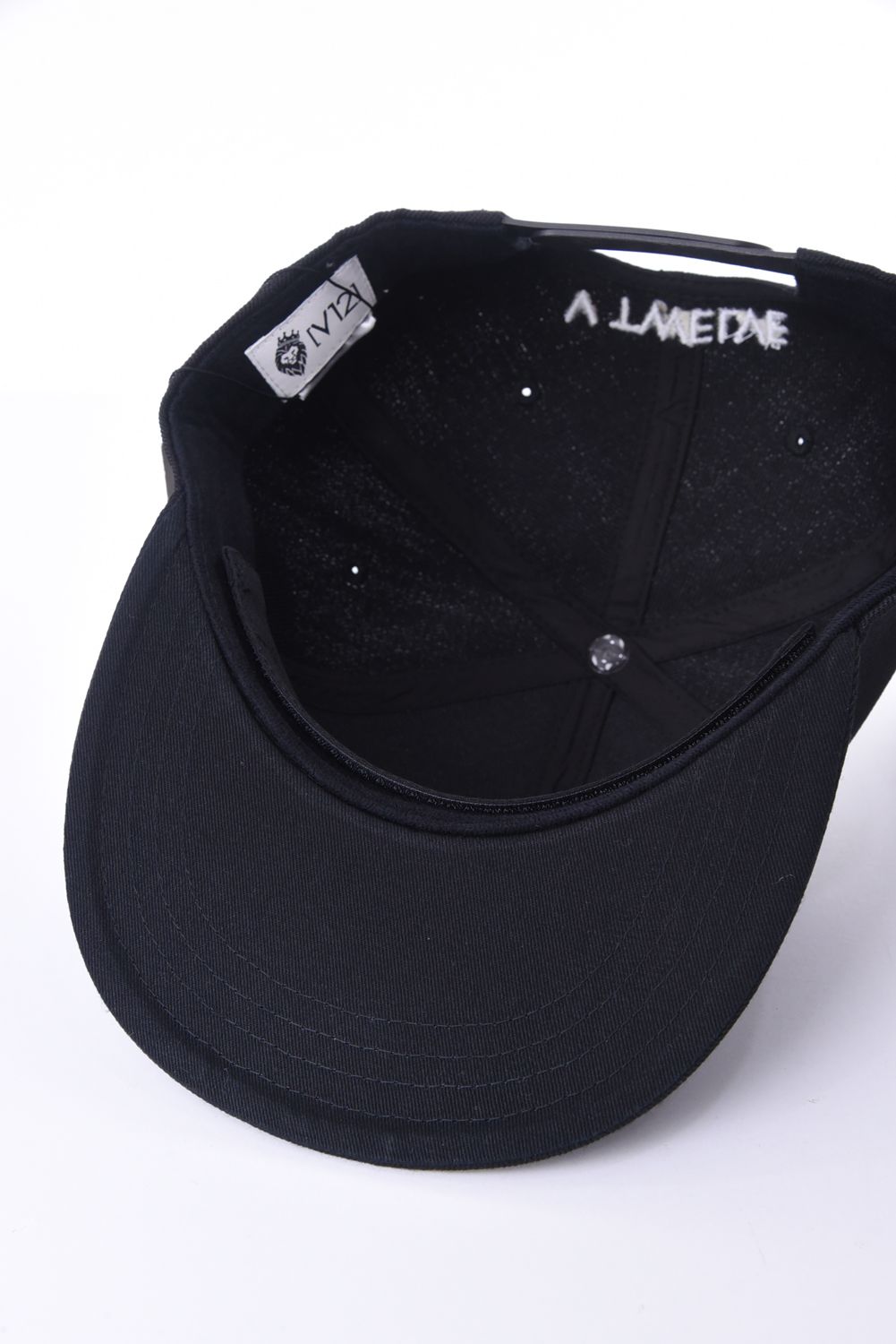 FLAT V12 CAP / アイコンロゴ キャップ ブラック