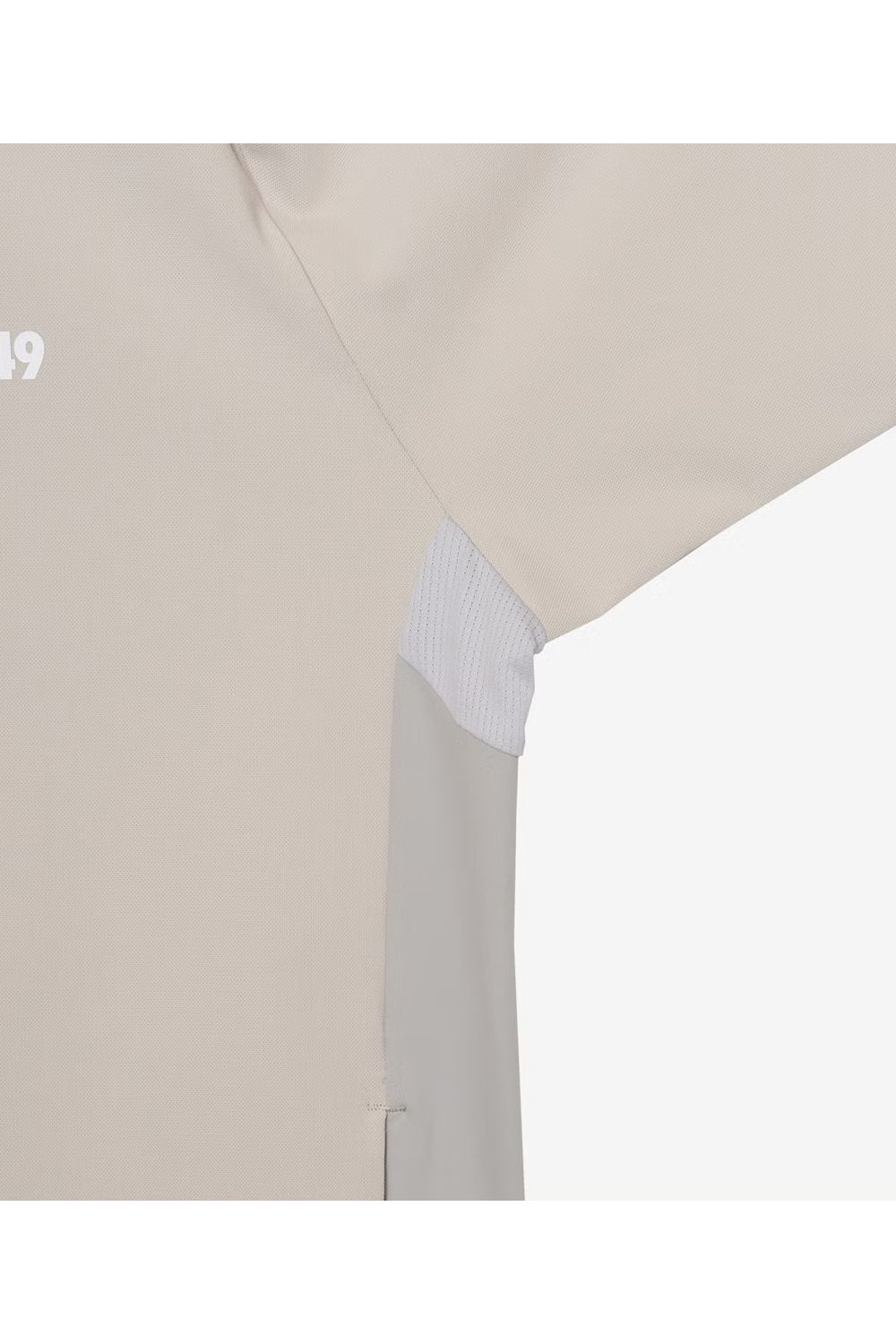 【26SS】 LUXURY SPORTY SHIRT / ドライタッチ サイドパネル スポーティシャツ (ライトベージュ)