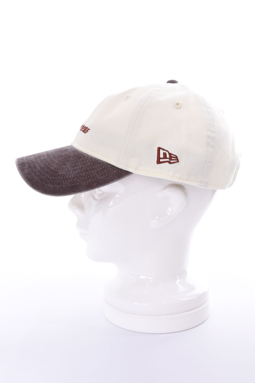 【26AW】 DEVEREUX*NEWERA CREW CAP / ニューエラコラボ ベースボールキャップ (エクリュ)