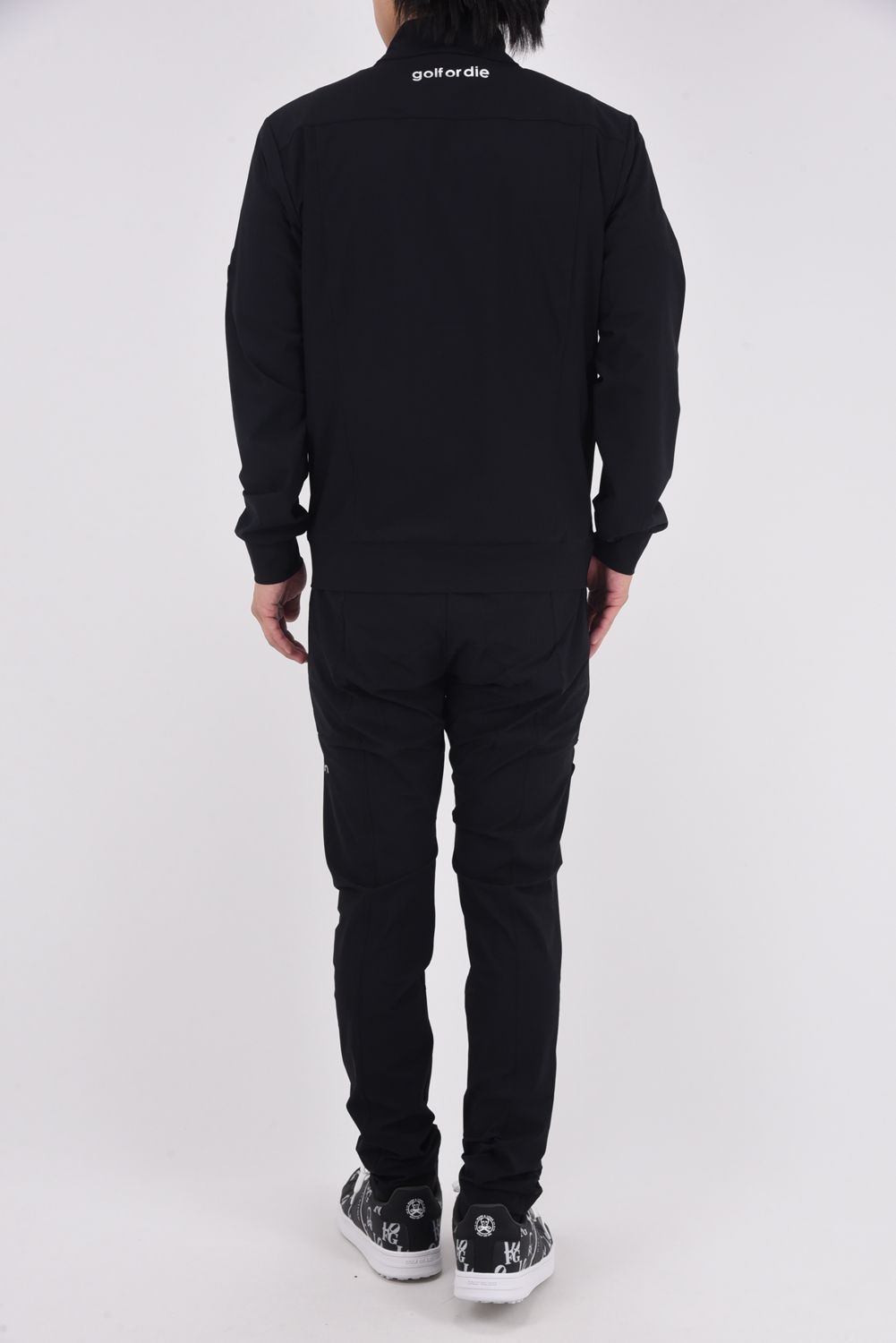 【2025AW】 S.I.D HYPER STRETCH JACKET / リフレクターロゴプリント シリコンワッペン テクニカルジャケット (ブラック)