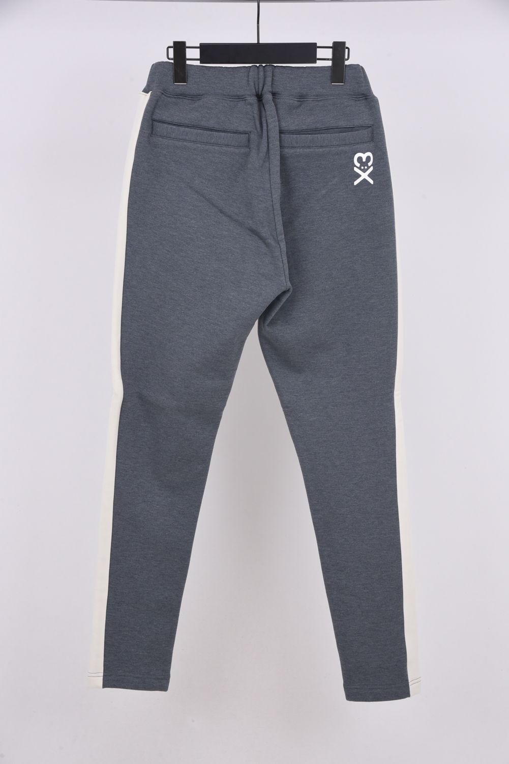【25AW】【レディース】 LINE JOGGER SWEAT PANTS / ライン ジョガー スウエット パンツ (杢チャコール)
