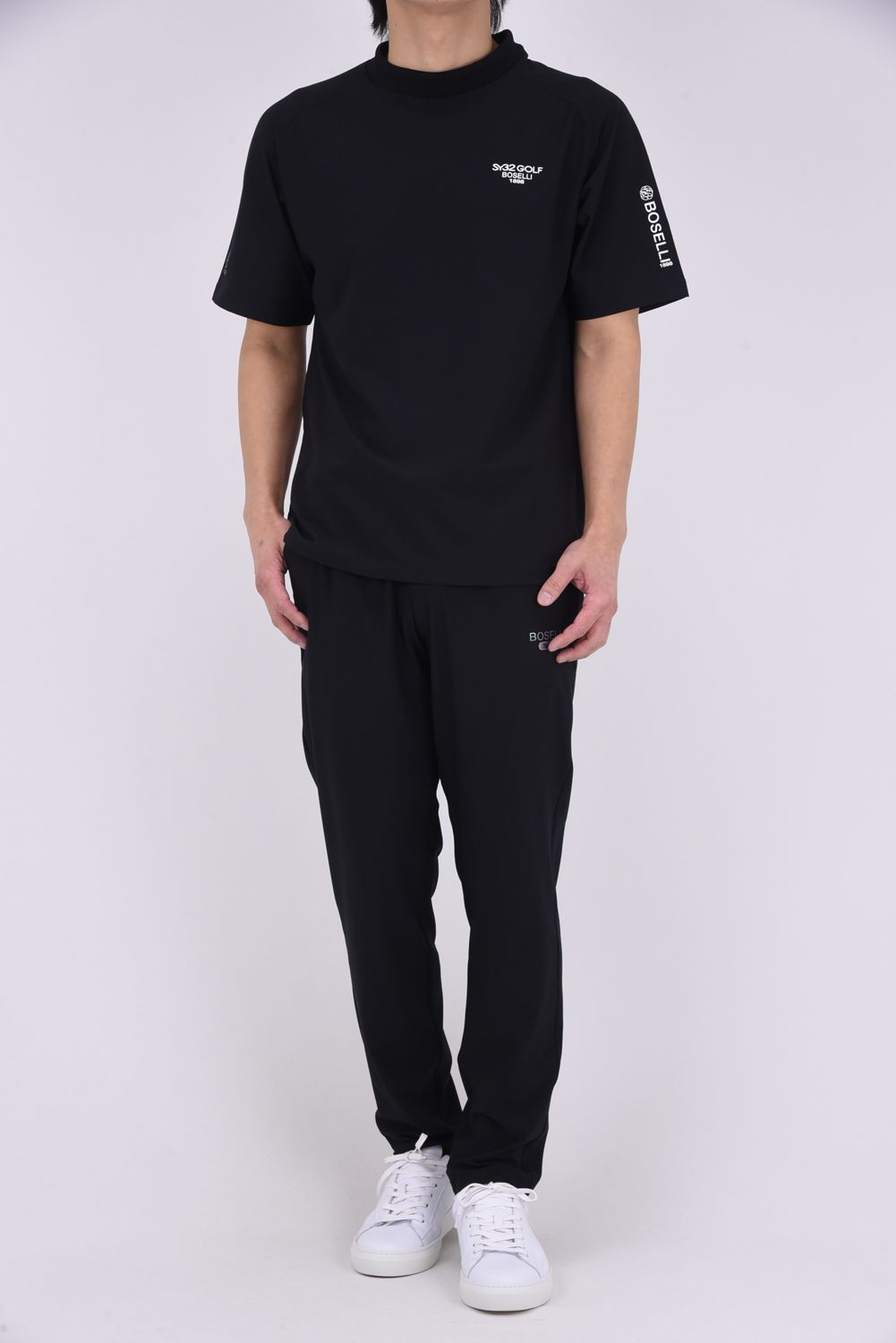【26SS】 BOSELLI LONG PANTS / ロングパンツ (ブラック)