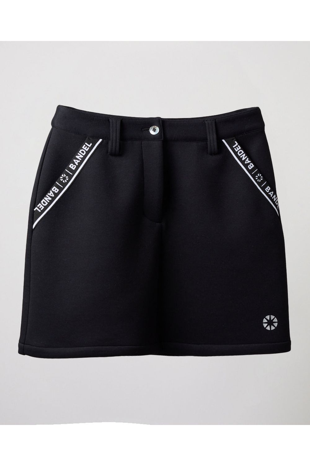 【レディース】 NYLON POCKET SKIRT / ダンボール素材 カーゴポケット スカート (ブラック)