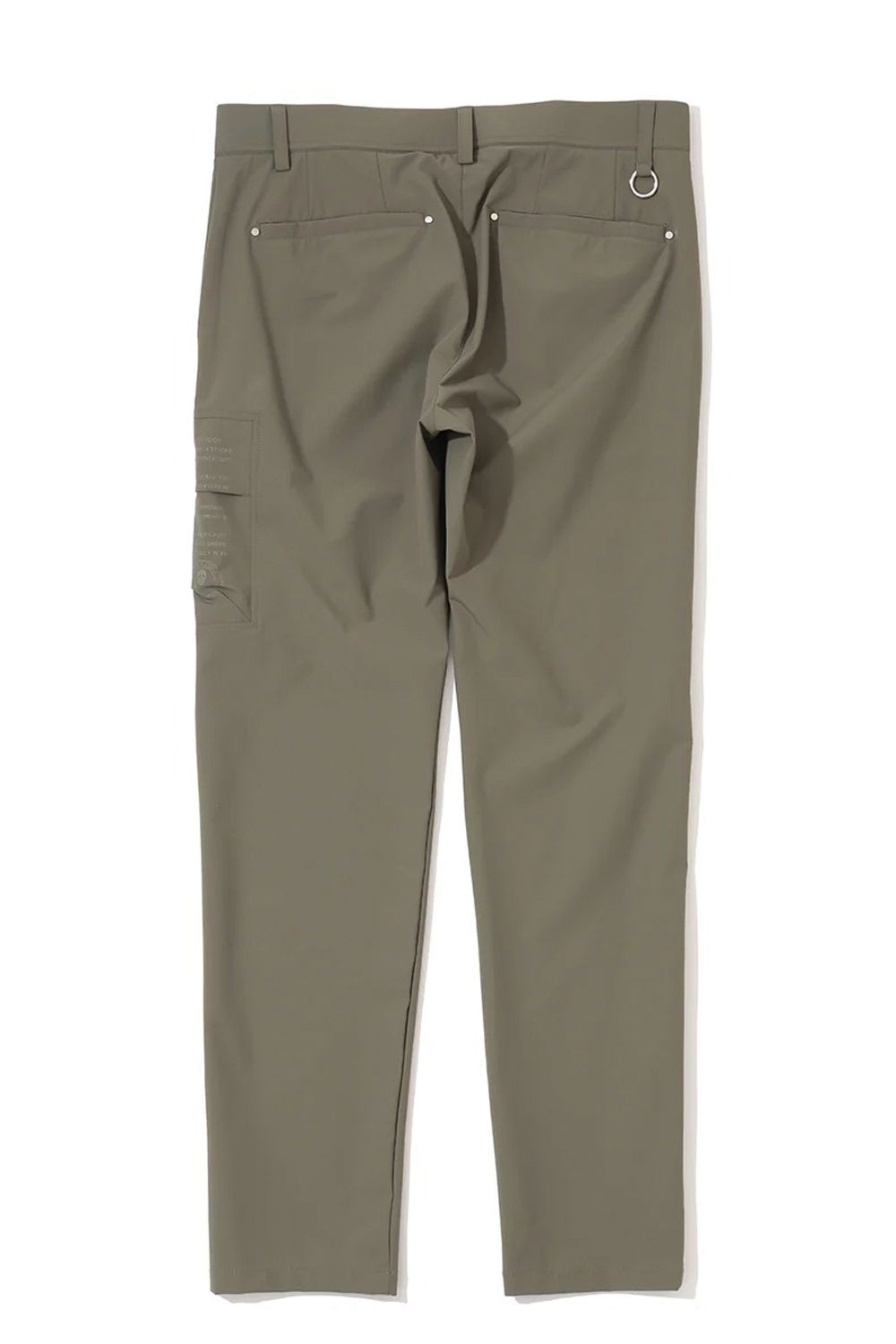 【26SS】 SCOPE ADAPTIVE UTILITY PANTS / ナイロンタフタ パッチポケット ハイストレッチ ロングパンツ (カーキ)