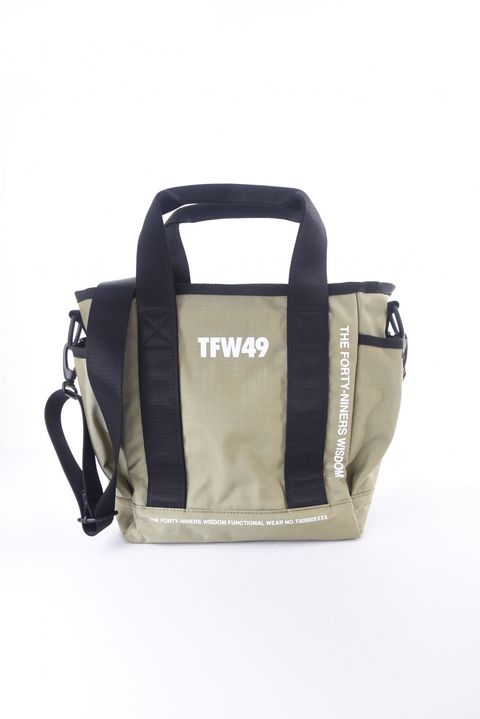 NYLON TOTE BAG SMALL / ナイロン トートバッグ スモール (ダークベージュ)